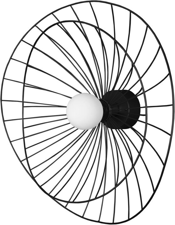 Globen Lighting Plafond Ray Svart Globen Lighting in the group HOME ELECTRONICS / Lighting / Wall lights at TP E-commerce Nordic AB (D44293)