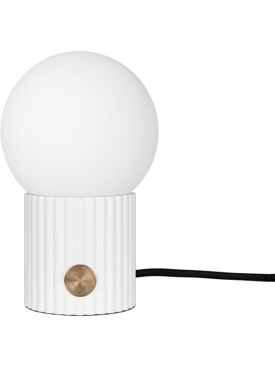 Globen Lighting Bordslampa Hubble 15 613308 Vit/Mässing Globen Lighting in the group HOME ELECTRONICS / Lighting / Table lamps at TP E-commerce Nordic AB (D44296)