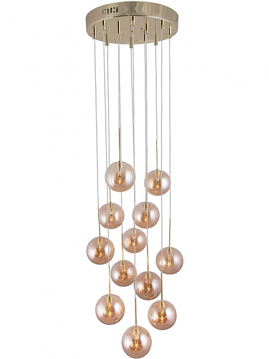 Globen Lighting Taklampa Skyfall 655154 Amber/Mässing Globen Lighting in the group HOME ELECTRONICS / Lighting / Ceiling lights at TP E-commerce Nordic AB (D44297)