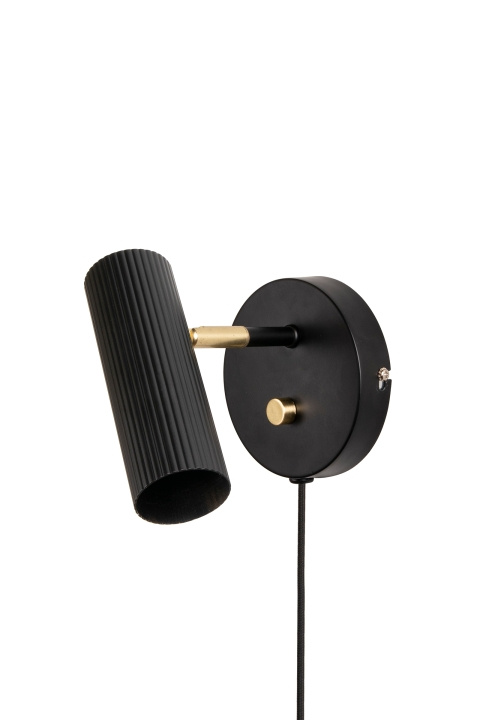 Globen Lighting Vägglampa Hubble svart Globen Lighting in the group HOME ELECTRONICS / Lighting / Wall lights at TP E-commerce Nordic AB (D44299)