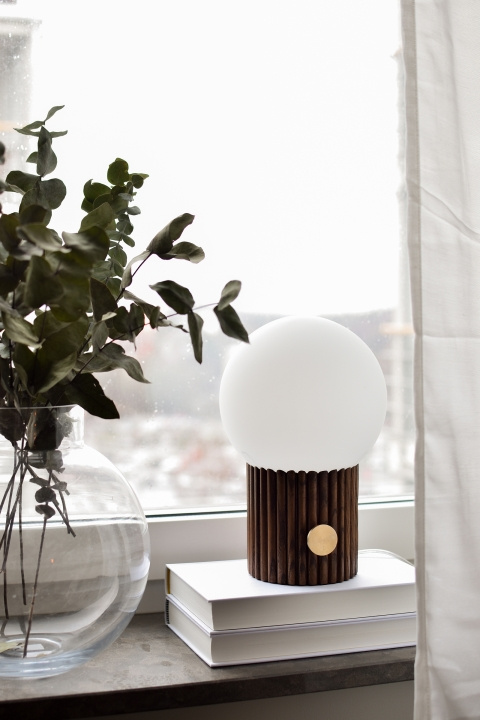 Globen Lighting Bordslampa Hubble 113506 brun 15 Globen Lighting in the group HOME ELECTRONICS / Lighting / Table lamps at TP E-commerce Nordic AB (D44302)