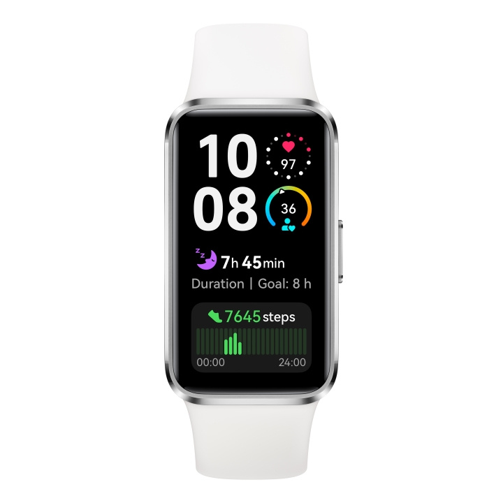 Huawei Smartwatch Band 10 - White Huawei in the group Sport, leisure & Hobby / Smartwatch & Activity trackers / Smartwatches at TP E-commerce Nordic AB (D44318)