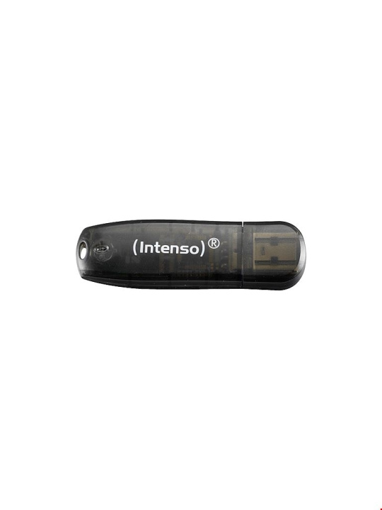 Intenso Rainbow Line 16GB Black Intenso in the group HOME ELECTRONICS / Storage media / USB memory at TP E-commerce Nordic AB (D44339)