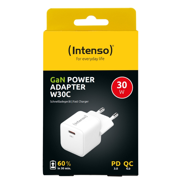 Intenso Laddare 30W mobilladdare USB-C Intenso in the group SMARTPHONE & TABLETS / Chargers & Cables / Wall charger / Wall charger USB-C at TP E-commerce Nordic AB (D44352)