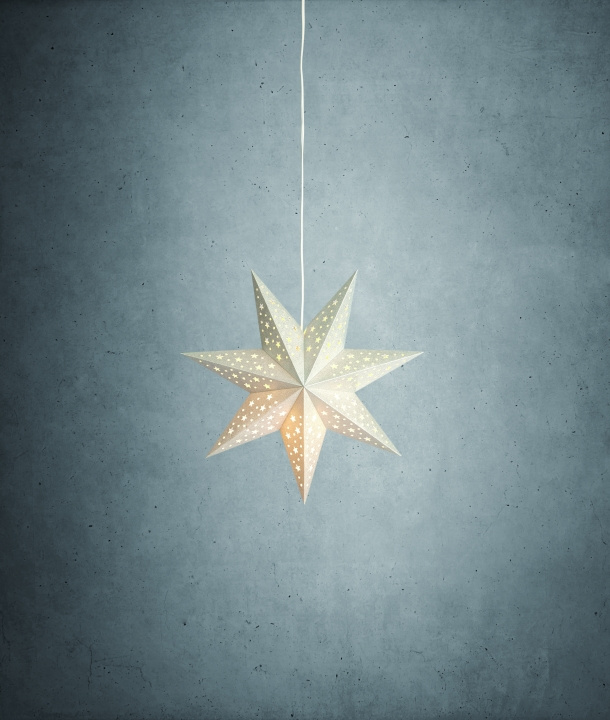 Markslöjd Julstjärna Solvalla 704416 45cm silver Markslöjd in the group HOME ELECTRONICS / Lighting / Ceiling lights at TP E-commerce Nordic AB (D44452)