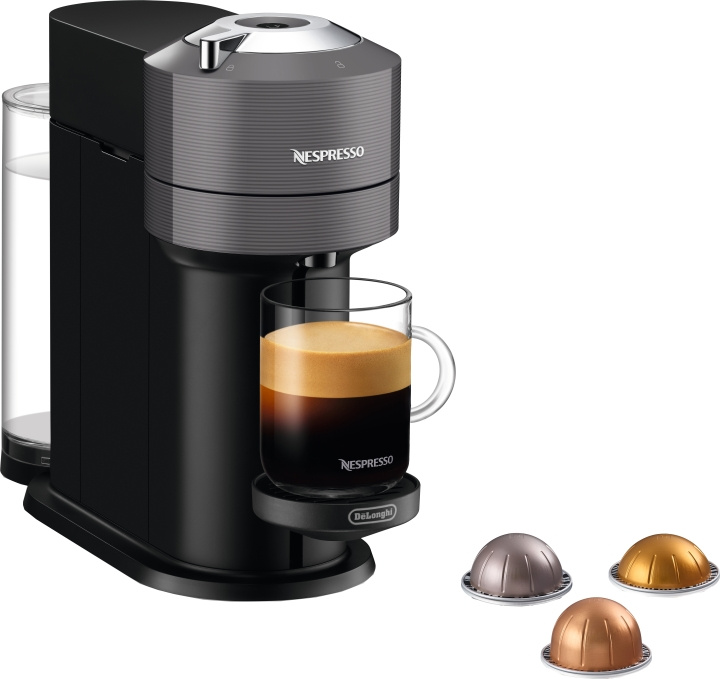 Nespresso Kapselmaskin Vertuo NEXT ENV120.GY Nespresso in the group HOME, HOUSEHOLD & GARDEN / Household appliances / Coffee makers and accessories at TP E-commerce Nordic AB (D44499)