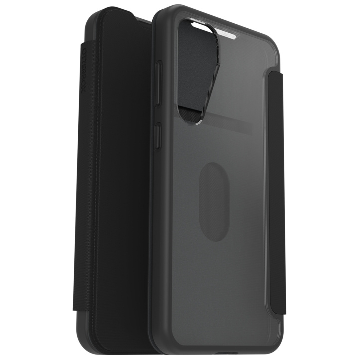 Otterbox React Folio Samsung Galaxy S25+ Black Crystal - clear/black in the group SMARTPHONE & TABLETS / Phone cases / Samsung at TP E-commerce Nordic AB (D44555)