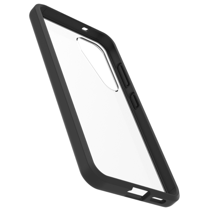 Otterbox React Samsung Galaxy S25 Black Crystal - clear/black - ProPack in the group SMARTPHONE & TABLETS / Phone cases / Samsung at TP E-commerce Nordic AB (D44574)