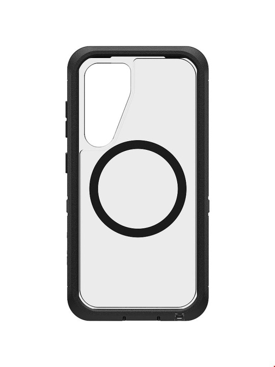 Otterbox Defender XT Clear Magnets Samsung Galaxy S25 Dark Side - clear/black in the group SMARTPHONE & TABLETS / Phone cases / Samsung at TP E-commerce Nordic AB (D44591)