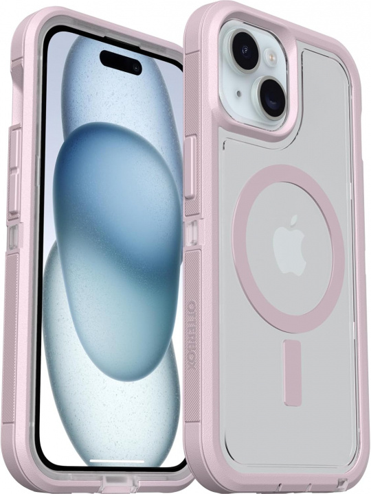 Otterbox Defender Xt Clear Iphone 16e/15/14/13 - Clear/Purp in the group SMARTPHONE & TABLETS / Phone cases / Apple / iPhone 16 at TP E-commerce Nordic AB (D44600)
