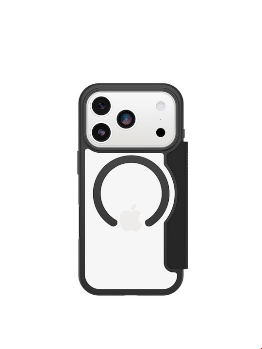 Otterbox React Folio Magsafe Iphone 17 Pro - Black Crystal Clear/Black in the group SMARTPHONE & TABLETS / Phone cases / Apple / iPhone 17 at TP E-commerce Nordic AB (D44674)