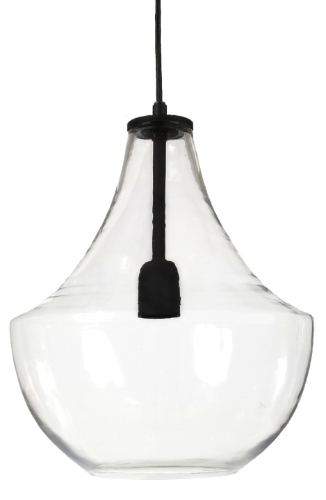 PR Home Taklampa Hamilton Clear/black 30cm PR Home in the group HOME ELECTRONICS / Lighting / Ceiling lights at TP E-commerce Nordic AB (D44718)