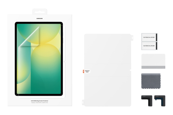 Samsung Galaxy Tab S10 FE+ Anti-Reflecting Screen Protector in the group SMARTPHONE & TABLETS / Tablet cases / Samsung tablets at TP E-commerce Nordic AB (D44765)