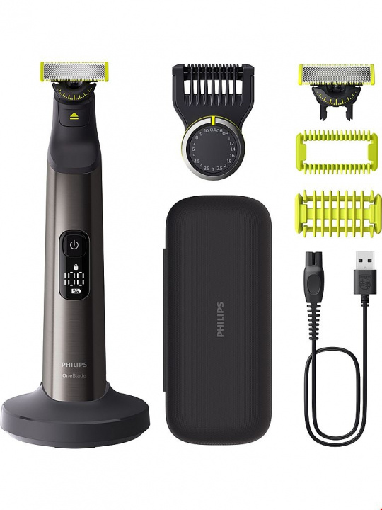 Philips Skäggtrimmer QP6652/61 OneBlade Pro Philips in the group BEAUTY & HEALTH / Hair & Styling / Shaving & Trimming / Beard trimmer & Accessories at TP E-commerce Nordic AB (D44767)
