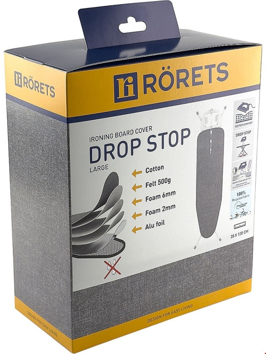Rörets Tillbehör strykjärn Drop Stop Large 40x120 cm Rörets in the group HOME, HOUSEHOLD & GARDEN / Clothes care / Irons at TP E-commerce Nordic AB (D44839)