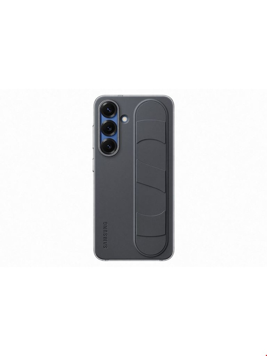 Samsung Galaxy S25 Standing Grip Case - Black in the group SMARTPHONE & TABLETS / Phone cases / Samsung at TP E-commerce Nordic AB (D44863)