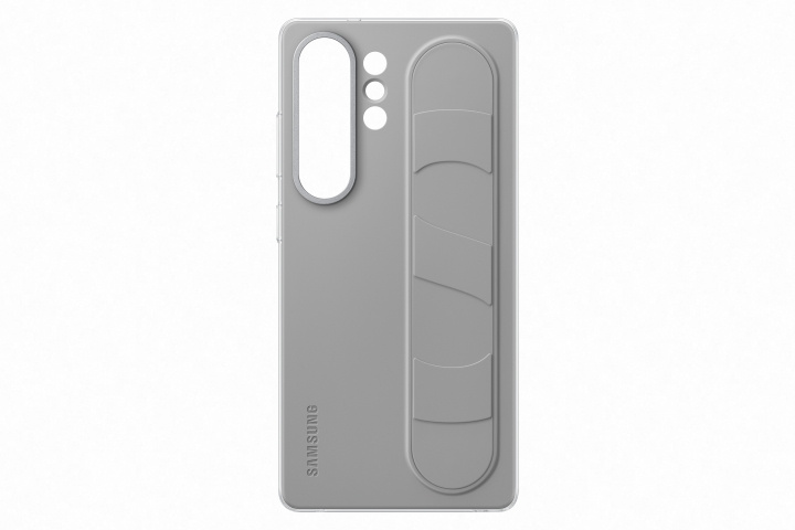 Samsung Galaxy S25 Ultra Standing Grip Case - Gray in the group SMARTPHONE & TABLETS / Phone cases / Samsung at TP E-commerce Nordic AB (D44883)