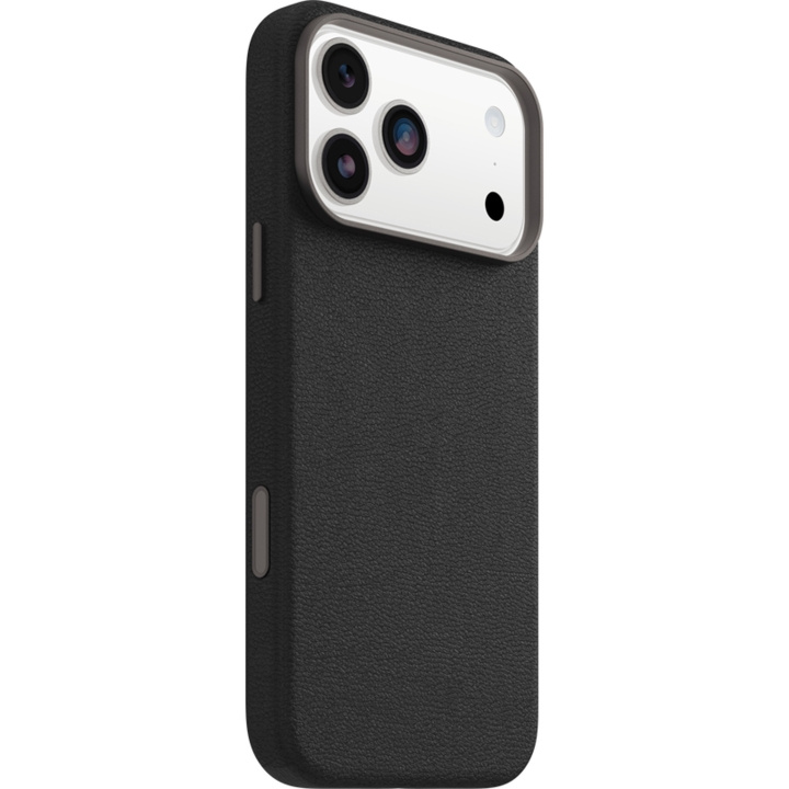 Otterbox Symmetry Cactus Leather Camera Control Iphone 17 Pro Max - Black in the group SMARTPHONE & TABLETS / Phone cases / Apple / iPhone 17 at TP E-commerce Nordic AB (D44944)