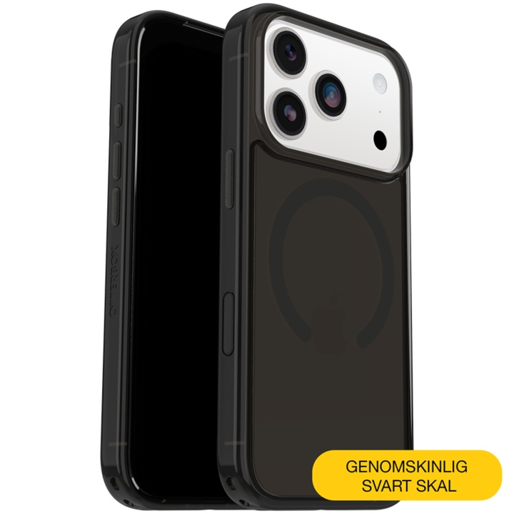 Otterbox Symmetry Clear Magsafe Camera Control Iphone 17 Pro max - Black - Propack in the group SMARTPHONE & TABLETS / Phone cases / Apple / iPhone 17 at TP E-commerce Nordic AB (D44953)