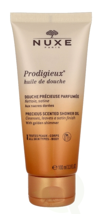 Nuxe Prodigieux Precious Scented Shower Oil 100 ml in the group BEAUTY & HEALTH / Skin care / Body health / Bath & Shower gels at TP E-commerce Nordic AB (D45083)