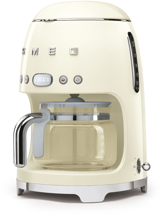 SMEG Kaffebryggare DCF02CREU Smeg in the group HOME, HOUSEHOLD & GARDEN / Household appliances / Coffee makers and accessories / Drip coffee makers at TP E-commerce Nordic AB (D45247)