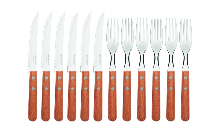 Tramontina Biffbestick 12delar Tramontina in the group HOME, HOUSEHOLD & GARDEN / Kitchen utensils / Kitchen knives & Knife sharpeners at TP E-commerce Nordic AB (D45262)