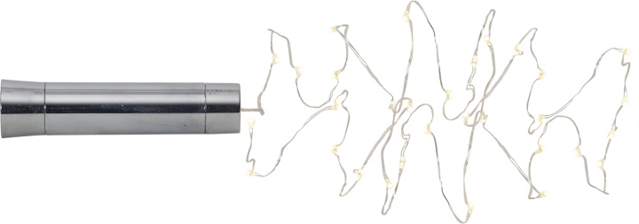 Star Trading Ljusslinga 728-04 Dewdrop Silver 40Ljus Star Trading in the group HOME ELECTRONICS / Lighting / LED strips at TP E-commerce Nordic AB (D45291)