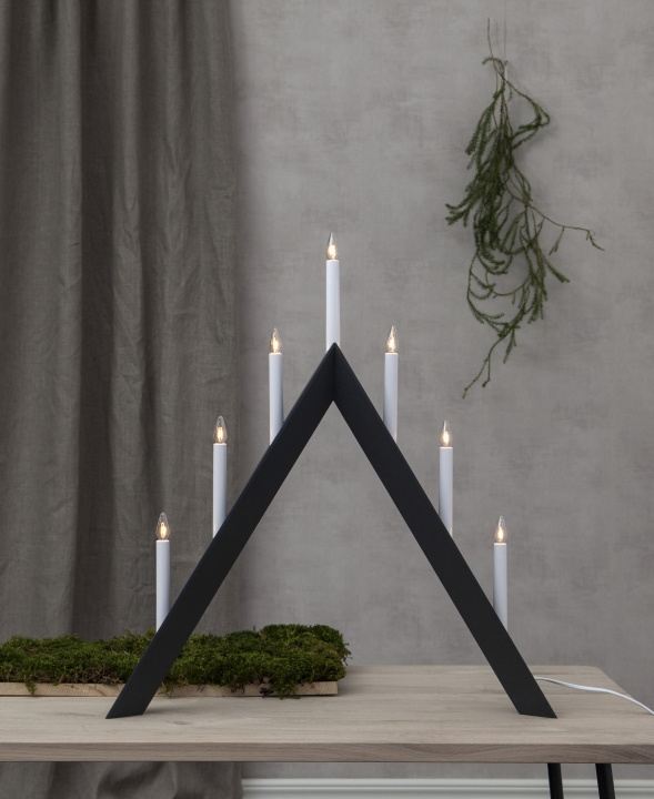 Star Trading Elljusstake 7-arm 219-87 Arrow 7 grafit Star Trading in the group HOME ELECTRONICS / Lighting / Christmas lights at TP E-commerce Nordic AB (D45311)