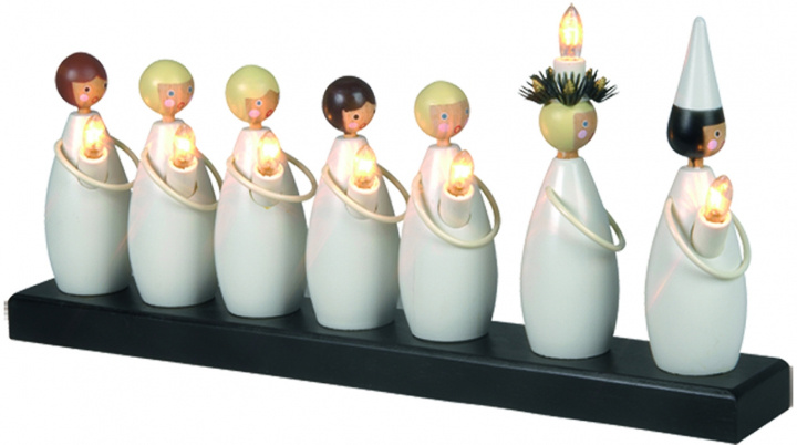 Star Trading Elljusstake 7-arm Luciatåg 652-80 Star Trading in the group HOME ELECTRONICS / Lighting / Christmas lights at TP E-commerce Nordic AB (D45394)