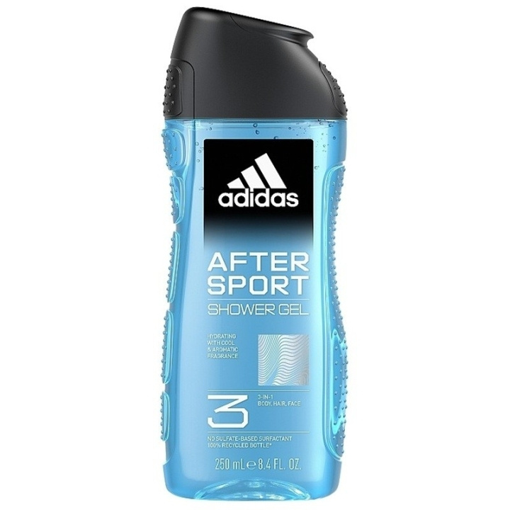 Adidas After Sport 3-in-1 Shower Gel 400ml in the group BEAUTY & HEALTH / Skin care / Body health / Bath & Shower gels at TP E-commerce Nordic AB (D45417)