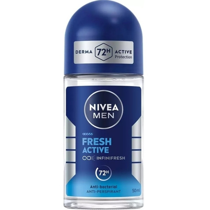 Nivea Men Fresh Active Roll On 50ml in the group BEAUTY & HEALTH / Fragrance & Perfume / Deodorants / Deodorant for women at TP E-commerce Nordic AB (D45432)