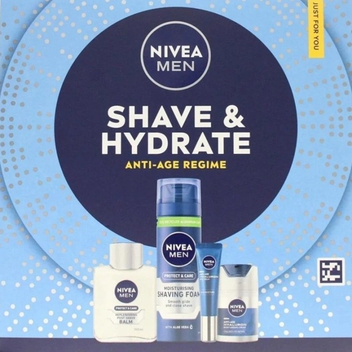 Nivea Giftset Nivea Men Shave & Hydrate 4pcs in the group BEAUTY & HEALTH / Hair & Styling / Shaving & Trimming / Aftershave at TP E-commerce Nordic AB (D45434)
