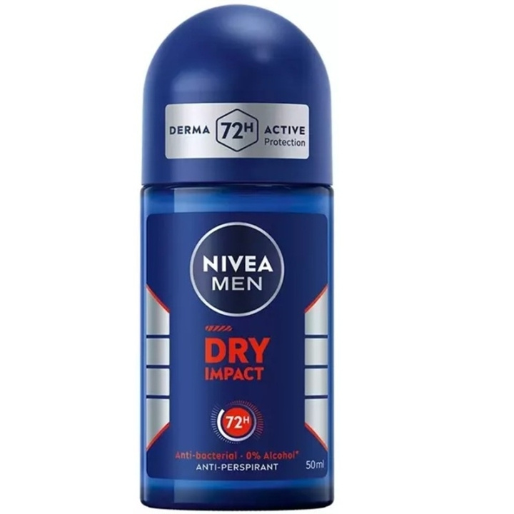 Nivea Men Dry Impact Roll On 50ml in the group BEAUTY & HEALTH / Fragrance & Perfume / Deodorants / Deodorant for women at TP E-commerce Nordic AB (D45435)