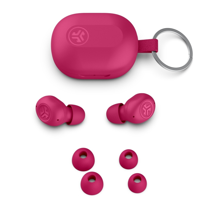 Jlab In ear hörlurar JBuds Mini - Pink Jlab in the group HOME ELECTRONICS / Audio & Picture / Headphones & Accessories / Headphones at TP E-commerce Nordic AB (D45452)