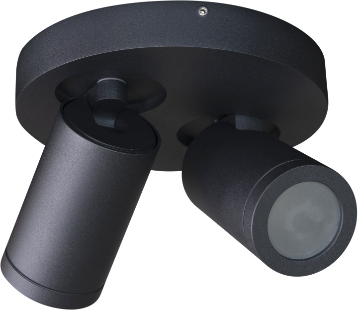 Armaturhantverk Taklampa Torsö T 998, 2 spot rund svart ARMATURHANTVERK in the group HOME ELECTRONICS / Lighting / Ceiling lights at TP E-commerce Nordic AB (D45482)