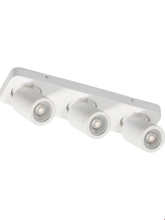 Armaturhantverk Taklampa Torsö V 982, 3 spot rak vit ARMATURHANTVERK in the group HOME ELECTRONICS / Lighting / Ceiling lights at TP E-commerce Nordic AB (D45509)