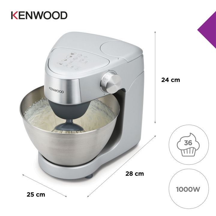 Kenwood Köksmaskin större Prospero+ KHC29A.R0.SI Kenwood in the group HOME, HOUSEHOLD & GARDEN / Household appliances / Food processor & Kitchen appliances / Food processors at TP E-commerce Nordic AB (D45523)