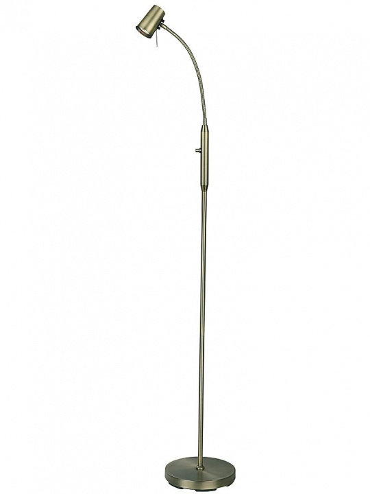 Aneta Golvlampa Pilot antikmässing Aneta in the group HOME ELECTRONICS / Lighting / Floor standing lamps at TP E-commerce Nordic AB (D45564)