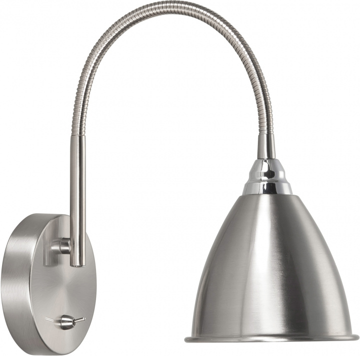 Armaturhantverk Vägglampa Smögen Nickel V770/12 Armaturhantverk in the group HOME ELECTRONICS / Lighting / Wall lights at TP E-commerce Nordic AB (D45565)
