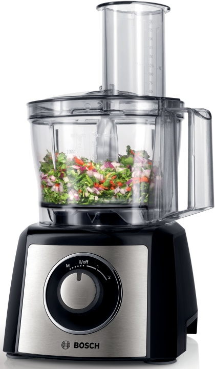 Bosch Matberedare MCM3421M Bosch in the group HOME, HOUSEHOLD & GARDEN / Household appliances / Food processor & Kitchen appliances / Food processors at TP E-commerce Nordic AB (D45755)