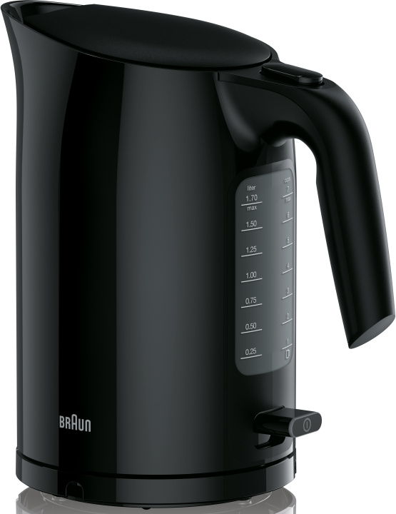 Braun Vattenkokare WK3100BK Braun in the group HOME, HOUSEHOLD & GARDEN / Household appliances / Water & Juice / Kettles at TP E-commerce Nordic AB (D45766)