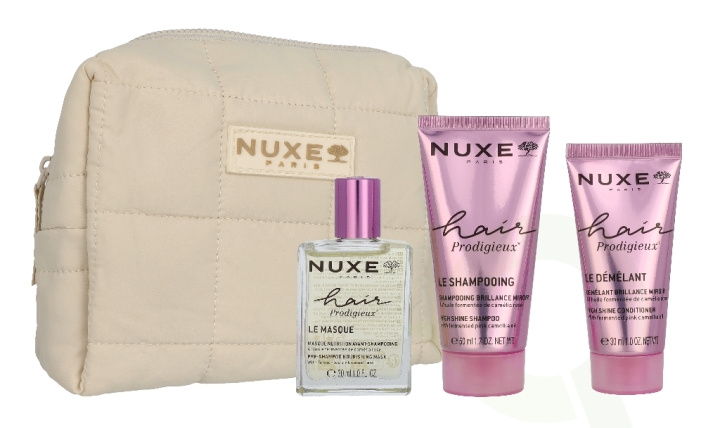 Nuxe Hair Prodigieux Set 110 ml Shampoo 50ml /Conditioner 30ml /Pre-Shampoo Mask 30ml in the group BEAUTY & HEALTH / Hair & Styling / Hair care / Hair serum at TP E-commerce Nordic AB (D45808)