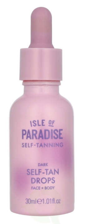 Isle of Paradise Self-Tan Drops Face + Body 30 ml Dark in the group BEAUTY & HEALTH / Skin care / Tanning / Sunless tanning at TP E-commerce Nordic AB (D45866)