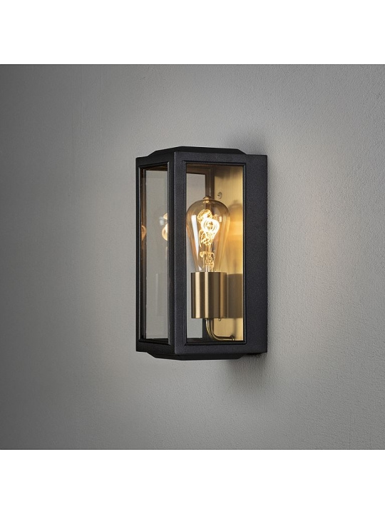 Konstsmide Vägglampa Carpi E27sv/förmässingad Konstsmide in the group HOME ELECTRONICS / Lighting / Wall lights at TP E-commerce Nordic AB (D45882)