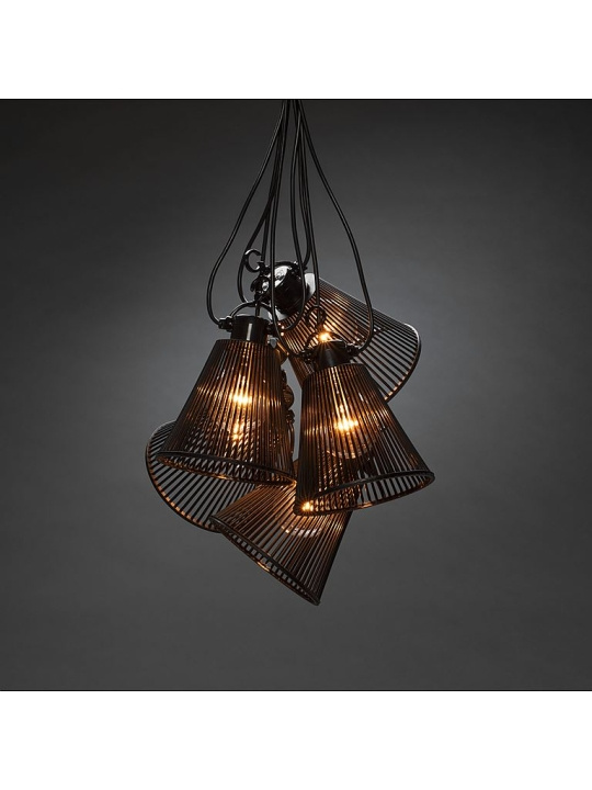 Konstsmide Ljusslinga Startset svart E27 LED Konstsmide in the group HOME, HOUSEHOLD & GARDEN / Electricity & Lighting / Outdoor lighting at TP E-commerce Nordic AB (D45933)
