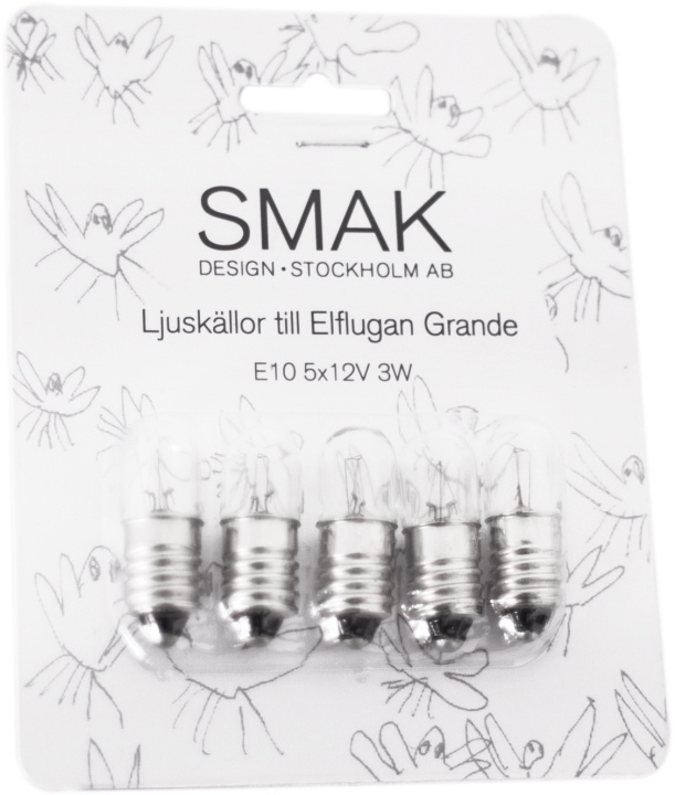 Lundgren & Strandberg Reservlampa Elflugan Grande 5-pack Lundgren & Strandberg in the group HOME ELECTRONICS / Lighting / LED lamps at TP E-commerce Nordic AB (D45956)