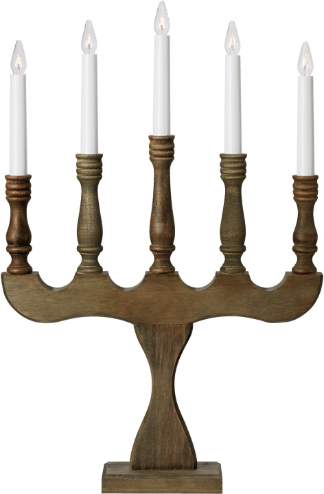 Markslöjd Elljusstake 5-arm SVANEHOLM 5 gråbets Markslöjd in the group HOME ELECTRONICS / Lighting / Christmas lights at TP E-commerce Nordic AB (D46059)