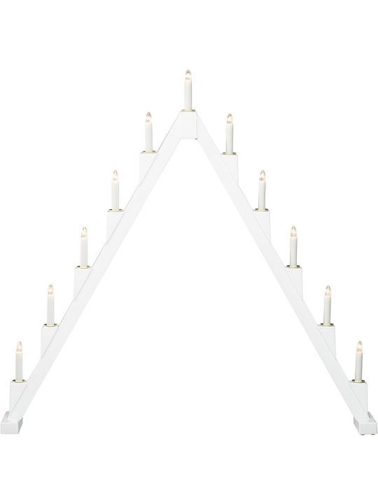 Konstsmide Elljusstake 3592-210 11 ljus vikbar vit Konstsmide in the group HOME ELECTRONICS / Lighting / Christmas lights at TP E-commerce Nordic AB (D46080)