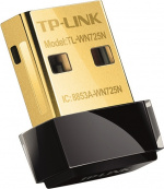 TP-LINK, USB-adapter, nano-storlek, 150Mbps, 802.11n, svart TP-LINK, USB-adapter, nano-storlek, 150Mbps, 802.11n, svart