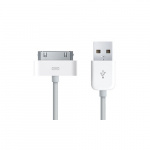 30-pin USB cable for iPad / iPod / iPhone (White)